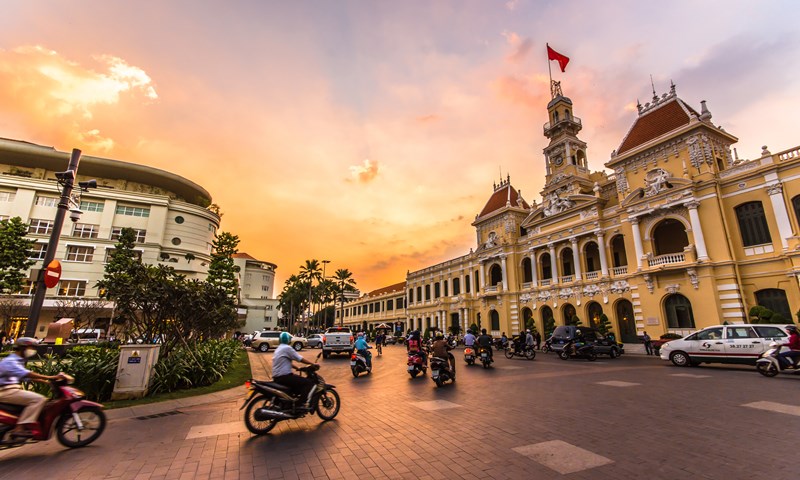 Day 8 :  Ho Chi Minh City  departure  